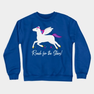 Pegasus: Reach for the Stars! Crewneck Sweatshirt